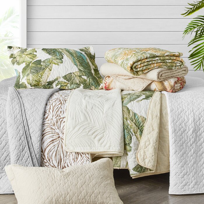 Tommy Bahama Home Fiesta Palms 100% Cotton Quilt Set & Reviews | Wayfair